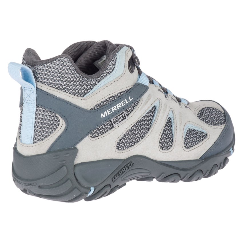 Chaussures Randonnée Merrell Yokota 2 Mid Waterproof Grise Foncé/Blanche Femme | E.M.BVGA